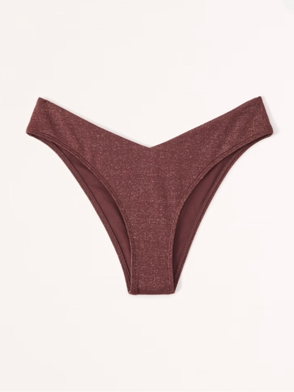 NWT High-leg Cheeky Shimmer Bikini Bottom
